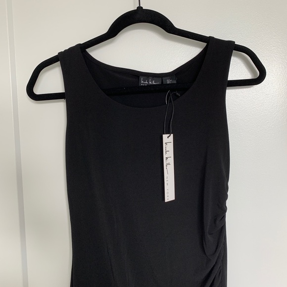Nicole Miller Stretchy Matte Jersey Dress **NWT**
